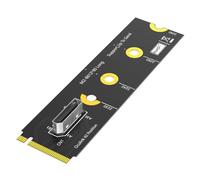Akfldms Expansion Card M. 2 NVME M Key 2230/2242/2260/2280 to Oculink SFF-8612 PCIE4.0- SFF-8612 4i Adapter for U. 2 SSD EGPU