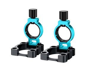 Akfldms Fishing Umbrella Stand Holder Foldable Bracket Anti-Rust Portable Replacement Removable for Fishing Tackle Box Blue