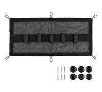 Akfldms Flexible Mesh Cable Manager Under Desk Black Cable Management Net for Standing Desk