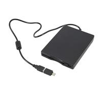Akfldms Floppy Disk Reader 3.5 Inch External USB Type A&C Floppy Disk Drive Floppy Disc Reader for Laptop