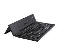Akfldms Folding Bluetooth Keyboard Portable Travel Foldable Keyboard Mini Wireless BT Keyboard for Mobile Phone Tablet Computer