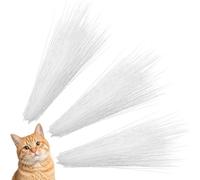 Akfldms For Crafts Supplies, 900 Pcs 3 Inch Simulated Animal Whiskers, Plastic Cat Whiskers for Face Felting A