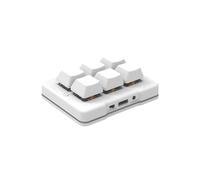 Akfldms For Efficient Gaming and Productivity Mini Bluetooth Wireless Keyboard USB Programmable 6 Keys with LED Backlighting