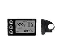 Akfldms For Intelligent Controller LCD Meter S866 Electric Bicycle Display Ebike Panel SM Plug 36V
