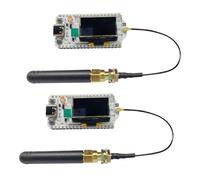 Akfldms For Meshtastic LoRa32 V3 Development Board 2pcs 863-928MHz SX1262 0.96" OLED Display BT WIFI Lora Module
