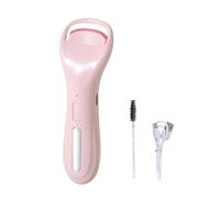 Akfldms For Women Rechargeable Electric Eyelash Curler-Larger Heating Cilium Roller Tool Long Lasting Lashes White