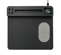 Akfldms Gift Set 5w Wireless Charging Mouse Pad 15w Business Insurance Table Mat Gift