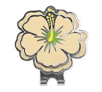 Akfldms Golf Ball Marker Hat Clip with Magnet Ball Mark One Putt Golf Putting Alignment Cap Clips Easy Install Yellow