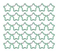 Akfldms Green Five-Point Star Buckle Outdoor Camping Tool Keychain Clip Keychain Hook Carabiner Outdoor Tool