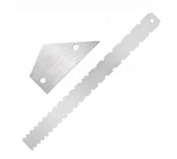 Akfldms Guitar Neck Repair Tool Double-Sided Groove Straight String Action Gauge Notched Measuring Gauge
