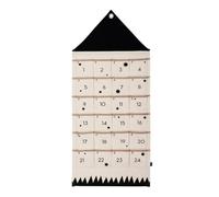 Akfldms Hanging Storage Bags,Advent-Calendar,Fabric Advent-Calendar with 24 Pockets,for Children Storage Chocolate and Sweets About 109x50cm