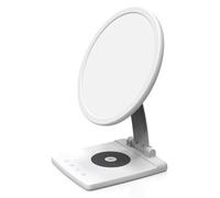 Akfldms Happy Sunlight Lamp Light Therapy Lamp Charger 3000-6500K 10000 Lux Wireless Charging SAD Treatment Smart Timer UK Plug
