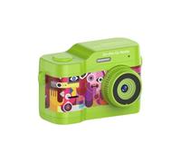 Akfldms HD Mini Thumb Camera Backpack Pendant for Photo Uploading Portable Keychain for Children' S Retro Design Green