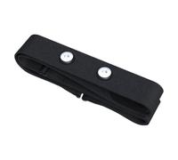 Akfldms Heart Rate Chest Strap Replacement Belt Adjustable Cycling Heart Rate Belt Elastic Belt Black