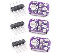 Akfldms High Dynamic Range ALS-PT19 Analog Light Sensor Module 2.5V-5.5V UV Light Sensor Breakout Board 3PCS
