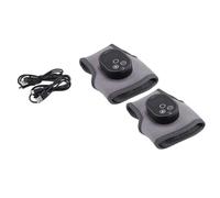 Akfldms Home Use 2Pcs Electric Heating Ankle Protector Vibrating Foot Massager Heat Therapy Foot Joint Treatment Device