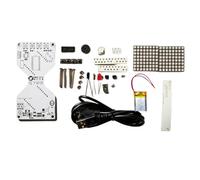 Akfldms Hourglass -Sensing Timer Desk Gadget Electronic Soldering Practice Component DIY LED Dot Matrix Electronic Hourglass Kit