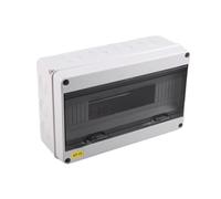 Akfldms HT Series Junction Box 15WAY PC IP65 Waterproof Distribution Box Outdoor Plastic Electrical HT-15Way forCircuit Breaker withLocking
