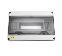 Akfldms HT Series Junction Box 15WAY PC IP65 Waterproof Distribution Box Outdoor Plastic Electrical HT-15Way forCircuit Breaker