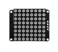 Akfldms HT16K33 Interface 8X8 LED Matrix Module LED Dot Matrix Module Support Expansion Connection DIY LED Electronic Screen Light