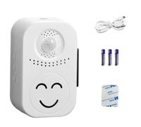 Akfldms Human Body Induction Doorbell Induction Doorbell Can Set Voice Welcome Sensor Doorbell