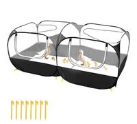 Akfldms Indoor Kitten Enclosure Detachable Base Reversible Sun Protection for Travel Outdoor Animal Cat B