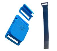 Akfldms Integrates -45686 IMU and QMC6309 for Tracking for SlimeVR Smol Slimes V2 Tracker in Virtual Reality W/Strap Blue