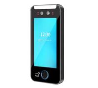 Akfldms Intelligent Biometric Fingerprint Time Attendance Machine 5000 Users 5In Touch LCD 2MP Camera Time Attendance A