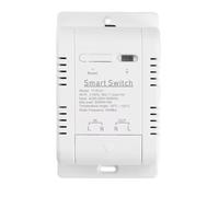 Akfldms Intelligent Temperature Control Switch Temperature Switch Power Monitor Tuya 16A 3000W withThermostat Probe Sensor forFish Tank Greenhouse