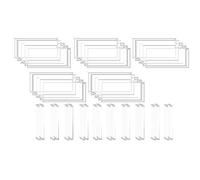 Akfldms Interior Protective Film, 50-Piece Sandblast Cabinet Lens Covers, 22 X 10-Inch Replaces Transparent Visibility Film B