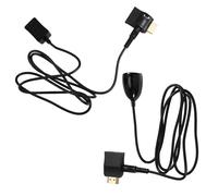 Akfldms IR Extender over -Compatible Remote Control Adapter Receiver Transmitter Cable Kit Two-Way Switch