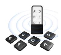 Akfldms Key Finder Locator with Sound, 140 Ft Range Remote Tracker, 90dB, Wireless Find My Keys Device, Phone Locator