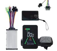 Akfldms L5 E-Bike NFC LCD Display+36V/48V 350W Motor 24V/36V/48V/60V UART Electric Scooter LCD Meter NFC Speedometer SM5+2PIN