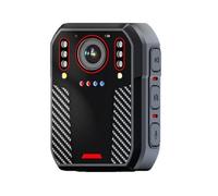 Akfldms Law Enforcement Recorder 4K HD IP68 Drop-Proof 140° Wide Angle for Outdoor Recording