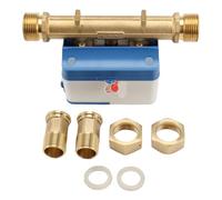 Akfldms LCD Digital Display Tuya Zigbee Smart Ultrasonic Water Meter DN20 IP68 Waterproof and Consumption Monitoring