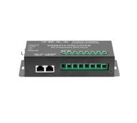 Akfldms LED Lighting DMX512 Decoder, Console Dimmer RGB 6-Way,for Constant Dimmable Like LED Tap, Bar Light, LED Sources,Etc.