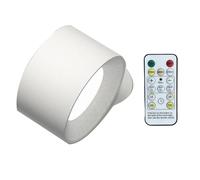 Akfldms Led Wall Sconces Remote Control and Touch Control Wall Lamp 3 Color Temperatures & Dimmable Magnetic 360° 3 Brightness Levels & Dimmable Magnetic 360° for Reading Bedside Hallway B