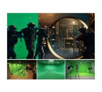 Akfldms Live Broadcast Green Background Cloth 3x5/3x6 Meter Photo Cutout Green Cloth Thickness Enhanced Security Encryption 3x 5m