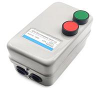 Akfldms Magnetic Electric Motor, 220V 4KW 5.5HP 3 Phase or Single Phase Magnetic Switch Motor