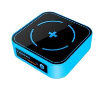 Akfldms Magnetic Stirrer Stir Bar, Mini Magnetic Stir Plate, 3000RPM Laboratory Equipment Lab Blue