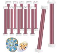 Akfldms Mandala Dotting Tools for Paintings- 20 Petal Shapes 10 Pens Set for Rock Decoration