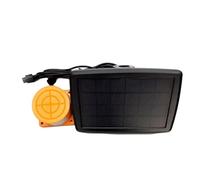 Akfldms ME201WS Smart Home Device Solar Water Level Meter Ultrasonic Level Sensor Solar Panel Powered Water Level Gauge