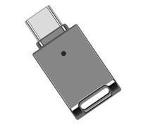 Akfldms Memory MINI USB Stick Type-C OTG USB3.0 Flash Drive 64G Smart Phone Compatible USB-C Pen Drive Dark Grey