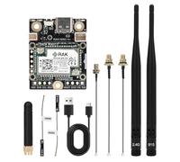 Akfldms Meshtastic Meshcore Node Repeater WisMesh RP2040 Kit 19003 Board +RAK11310 Wisblock Core Module Lora Mesh 915MHz