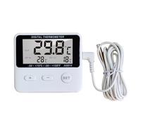 Akfldms Mini LCD Digital Probe Sensor Thermometer Water Tank Swimming Pool Refrigerator Aquarium Wine Cellar Thermometer