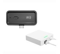 Akfldms Mini Smart Zigbee IR Remote Control Smart Home Infrared Remote Controller with ZigBee LAN Cateway for Air Conditioner TV
