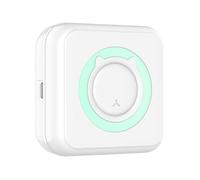 Akfldms Mini Thermal Printer Portable Wireless Bluetooth Inkless Printer for Photos Receipts Notes Memo Labels Green