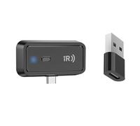 Akfldms Mini Zigbee IR Smart Remote Control with Voice Timing with USB Adapter for TV Fan Air Conditioner