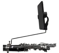 Akfldms Mobile Phone Stand Clamp with Music Clip for Alto Sax, Trumpet, Clarinet-Portable Clarinet Holder for Musicians Instrument
