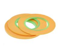 Akfldms Model Spraying Coating Color Ultra Thin Tape 1mm/2mm/3mm Wide Special Masking Tape(18m/Long) Fine DIY Covering Tape